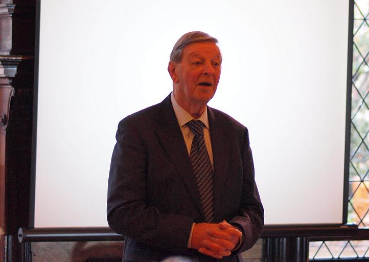 Welcome by president of E-Faith, Paul Saulter. &copy; Mike Quinton