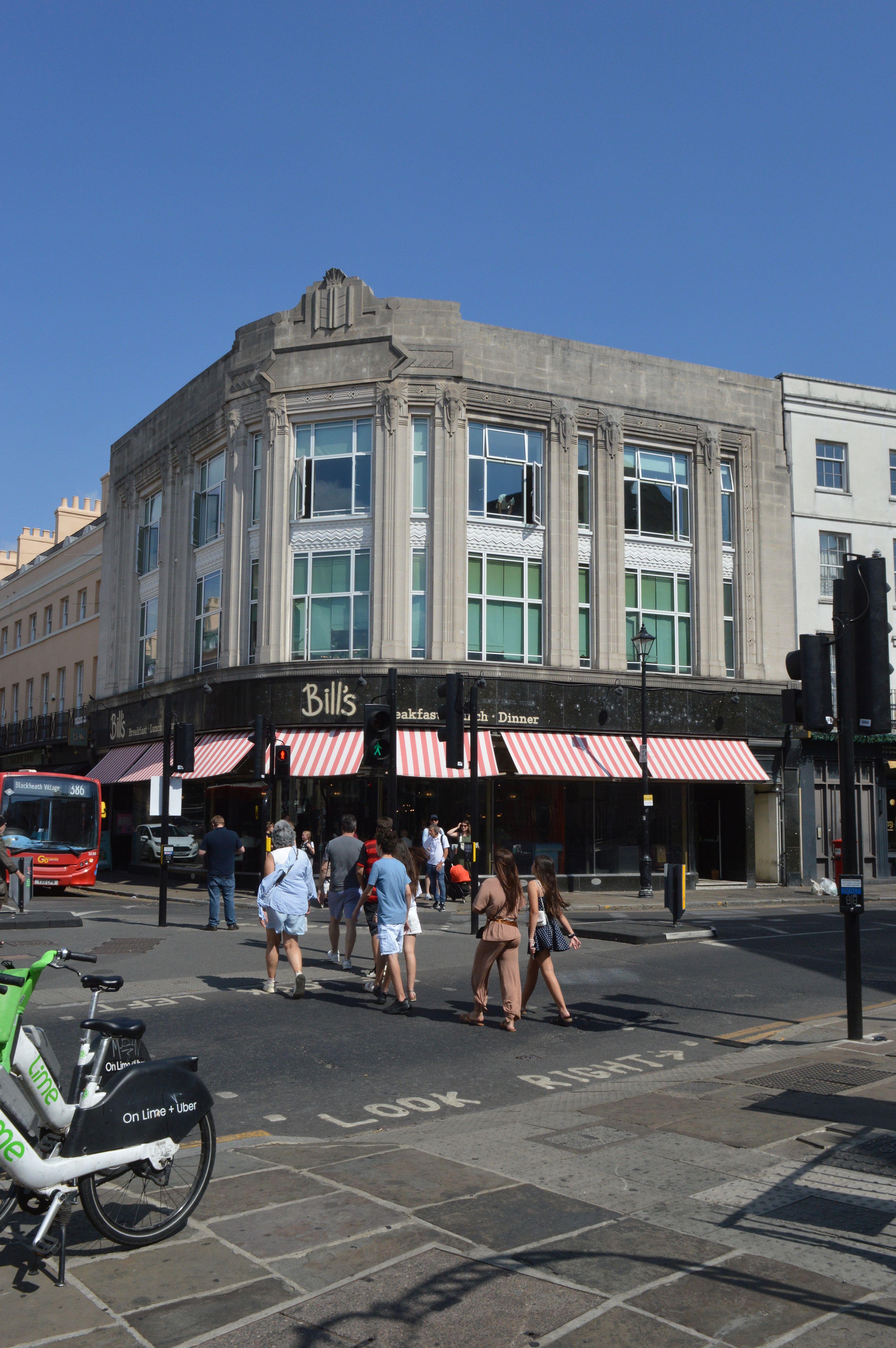 1931. Corner of 8 Church St, and 13&14 Nelson Rd, Greenwich, SE10